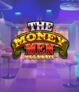 Immerse yourself the thrilling world of The Money Men Megaways game by Pragmatic Play, showcasing a vibrant logo with glittering stars set against a lavish casino backdrop. This image captures the energy and allure of Megaways slots with its stunning design and colorful ambiance. Ideal for casino enthusiasts craving high-energy gaming. 